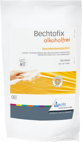 Bechtofix alkoholfrei Desinfektionstücher-Nachfüllpackung