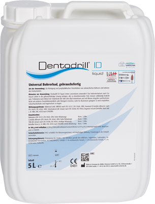 Dentdrill ID liquid Universal Bohrerbad 5 Liter