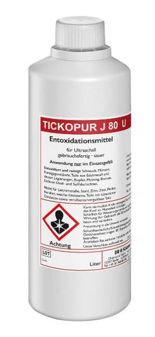 Tickopur J 80 U Entoxidationsmittel für Ultraschall 1 L