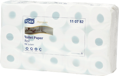 Tork Premium Toilettenpapier 3-lagig 30 Rollen hochweiss 11 07 82