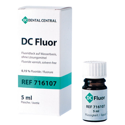 DC Fluor Fluoridlack auf Wasserbasis Prophylaxe Fluorid Lack Kariesprophylaxe
