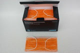 Medizinischer Mundschutz OP-Maske hergestellt in Deutschland-Orange