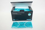 Medizinischer Mundschutz OP-Maske hergestellt in Deutschland-Petrol